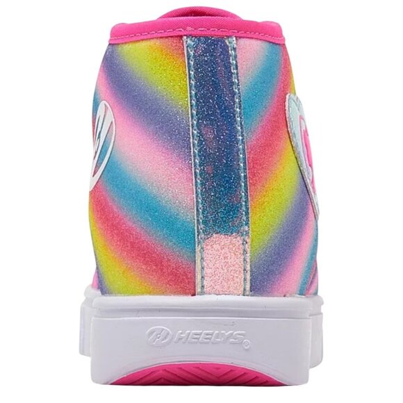 Heelys Little Girls Veloz Barbie High Top Wheeled Sneakers Size Youth 8 LDS 9 - Picture 8 of 12